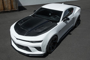 16-24 Camaro Carbon Fiber Terminator Style Hood - EOS