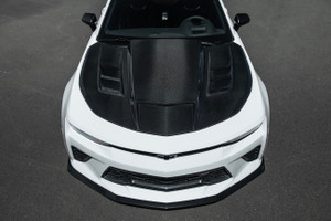 16-24 Camaro Carbon Fiber Terminator Style Hood - EOS