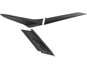 23-27+ C8 Corvette Z06/E-Ray/Grand Sport Carbon Fiber Door Trim Package (Full Replacement) - EOS