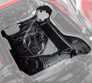 20-27+ C8 Corvette HTC Transparent Engine Compartment Lid (Carbon Flash) - EOS