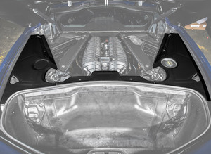 20-27+ C8 Corvette 3-Piece Appearance Panel Kit (Carbon Flash)(Coupe) - EOS