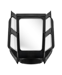 20-27+ C8 Corvette HTC Transparent Engine Hatch Panel (Carbon Flash) - EOS