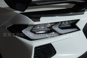 20-27+ C8 Corvette Euro Style LED Tail Lamp Set (Clear) - EOS