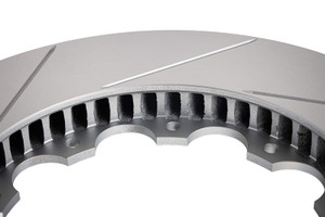 23-27+ C8 Corvette Z06/Grand Sport Front Slotted Brake Rotor Ring Set (Includes 2) - Speed by Design
