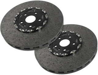 23-26+ C8 Corvette Z06/Z07 OEM Front Brake Rotor Set (Carbon