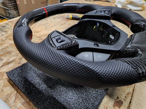 Camaro carbon fiber steering shop wheel