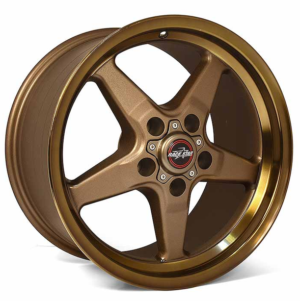 16-24 Camaro Race Star 92 17x10.5" Drag Star Rear Wheel (Bronze) - Race Star