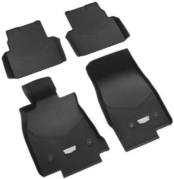 マラカイト GM 84841838 All-Weather Floor Mats | 2020-2026 Cadillac CT4