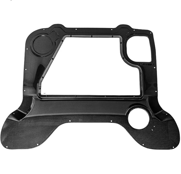 20-27+ C8 Corvette HTC Transparent Engine Compartment Lid (Carbon Fiber) - EOS