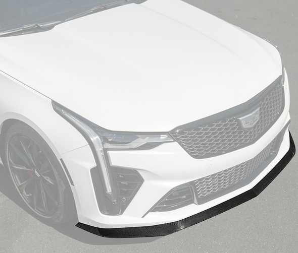 22-26 Cadillac CT4-V Blackwing Carbon Fiber Front Splitter - EOS