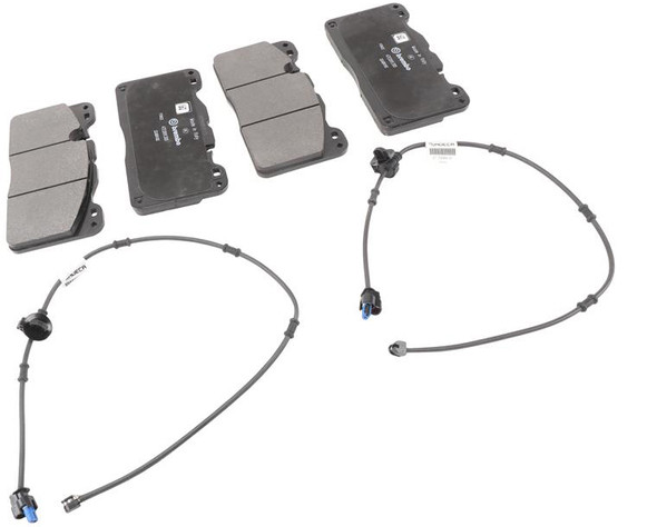23-26 C8 Corvette Z06/E-Ray OEM Front Brake Pad Set (Carbon Ceramic Brakes)(1st Design) - General Motors
