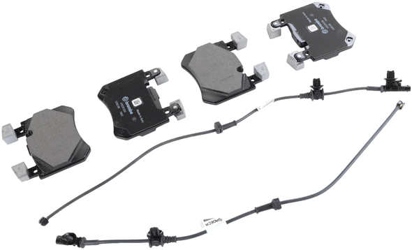 23-25 C8 Corvette Z06/E-Ray OEM Rear Brake Pad Set (Carbon Ceramic Brakes)(1st Design) - General Motors