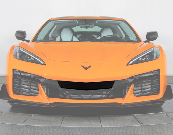 23-27+ C8 Corvette Z06/E-Ray/Grand Sport/ZR1 Front License Plate Cover (Carbon Flash Metallic) - General Motors