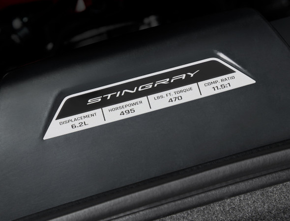 GM 87818038 Z51 Engine Plaque | C8 Corvette Stingray Z51