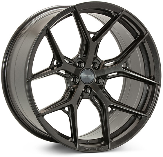 Vossen HF5 Gloss Black Wheel Set for 2023+ C8 Corvette Z06 & E-Ray