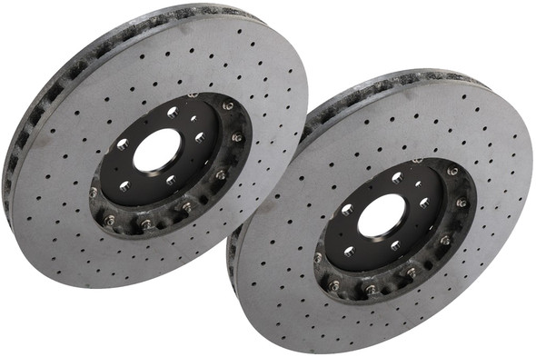 26-27+ C8 Corvette ZR1 OEM Front Ceramic Brake Rotors (Includes 2)(Non-BDA) - General Motors