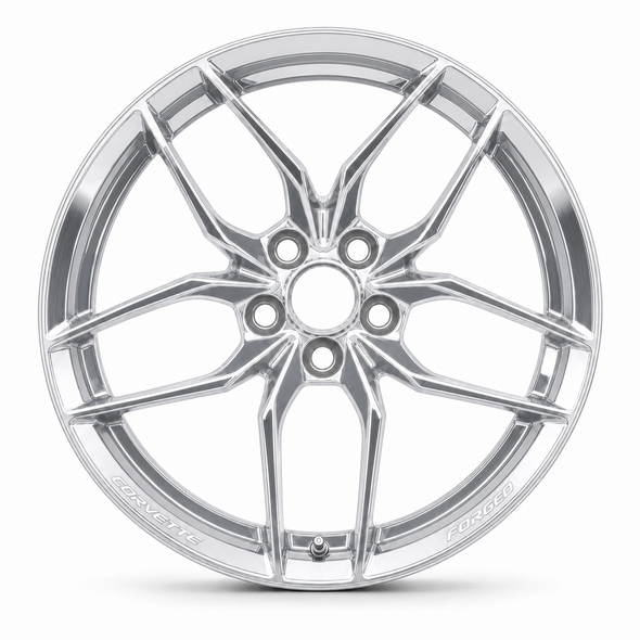 23-27+ C8 Corvette 20x10" & 21x13" 10-Spoke Wheel Set (Polished) (Includes 4) - General Motors