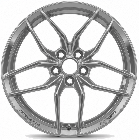 23-27+ C8 Corvette 20x10" & 21x13" 10-Spoke Wheel Set (Pearl Nickel) (Includes 4) - General Motors
