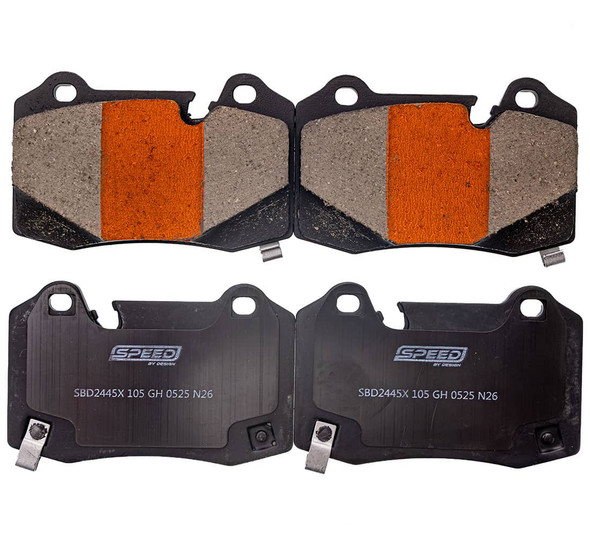 22-26 Cadillac CT4-V/CT5-V Blackwing Rear Ceramic Brake Pads - Speed by Design