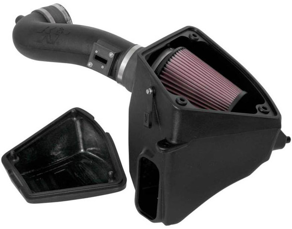 21-26+ Cadillac Escalade High-Flow Roto-Mold Tube Cold Air Intake (Oiled Filter)(Closed Box) - K&N Filters
