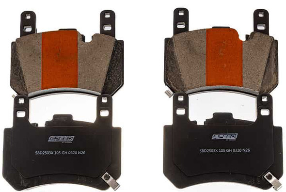 23-27+ C8 Corvette Z06/Grand Sport Rear Ceramic Brake Pads - Speed by Design