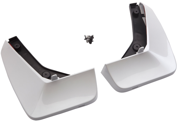 21-24 Cadillac Escalade Rear Molded Splash Guards (Crystal White Tricoat) - General Motors