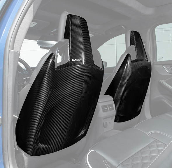 22-26+ Cadillac CT5-V & CT5-V Blackwing, Carbon Fiber Rear Bucket Seat Trim (Includes 2)  - EOS