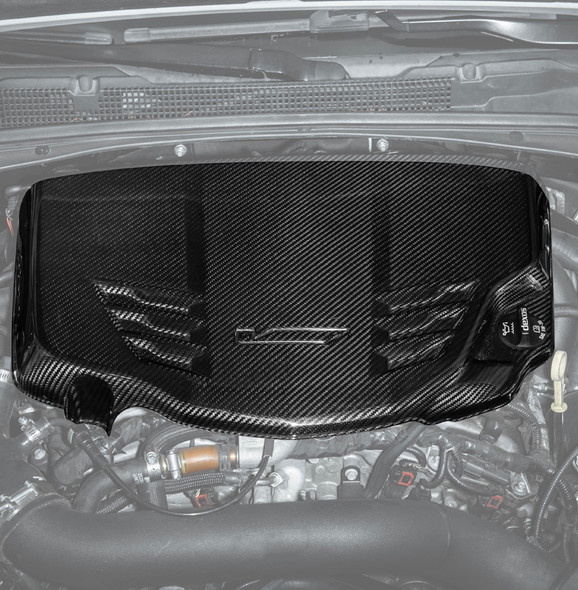 22-26 Cadillac CT4-V Blackwing Carbon Fiber Engine Cover - EOS