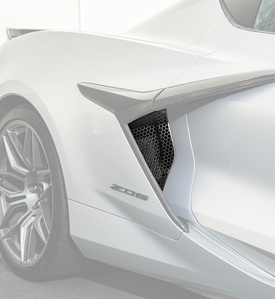 23-27+ C8 Corvette Z06/E-Ray/Grand Sport Door Inlet Grille Protector Package - EOS