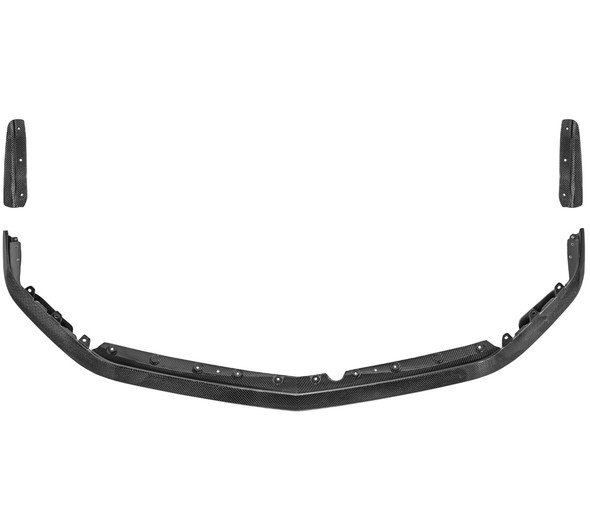22-26 Cadillac CT4-V Blackwing Carbon Fiber Front Splitter W/ Side Winglets - EOS