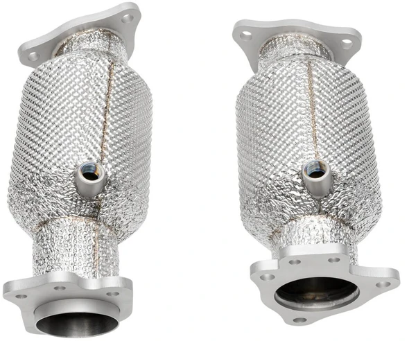 23-27+ C8 Corvette Z06 High-Flow Sport Catalytic Converters - Soul Performance