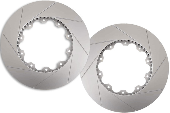 22-26+ Cadillac CT5-V Blackwing Front Slotted Brake Rotor Ring Set (Includes 2) - Speed by Design