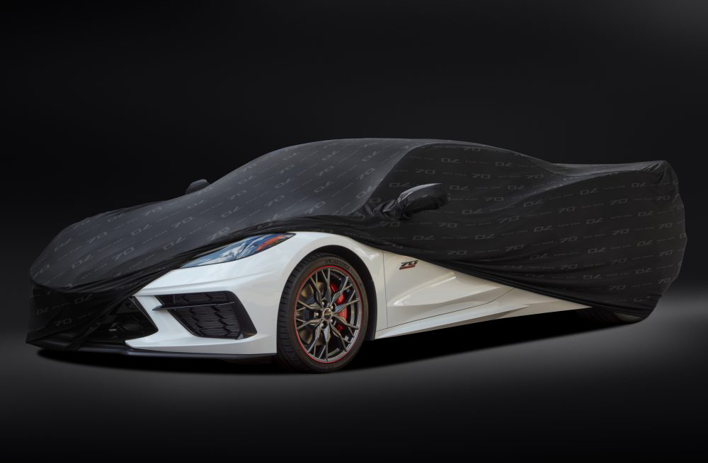 100 sports cars : cover picture of car … 20-26+ C8 Corvette 70th Edition Premium Indoor Car Cover in Black