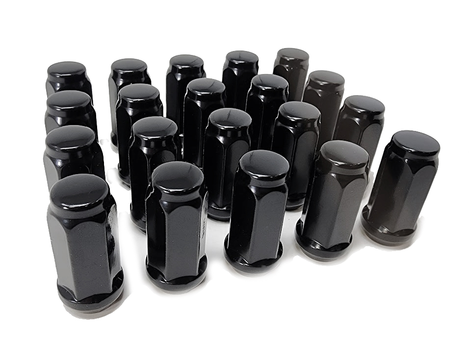 16-24 Camaro & 20-26+ C8 Corvette, 19mm Black Lug Nut Kit
