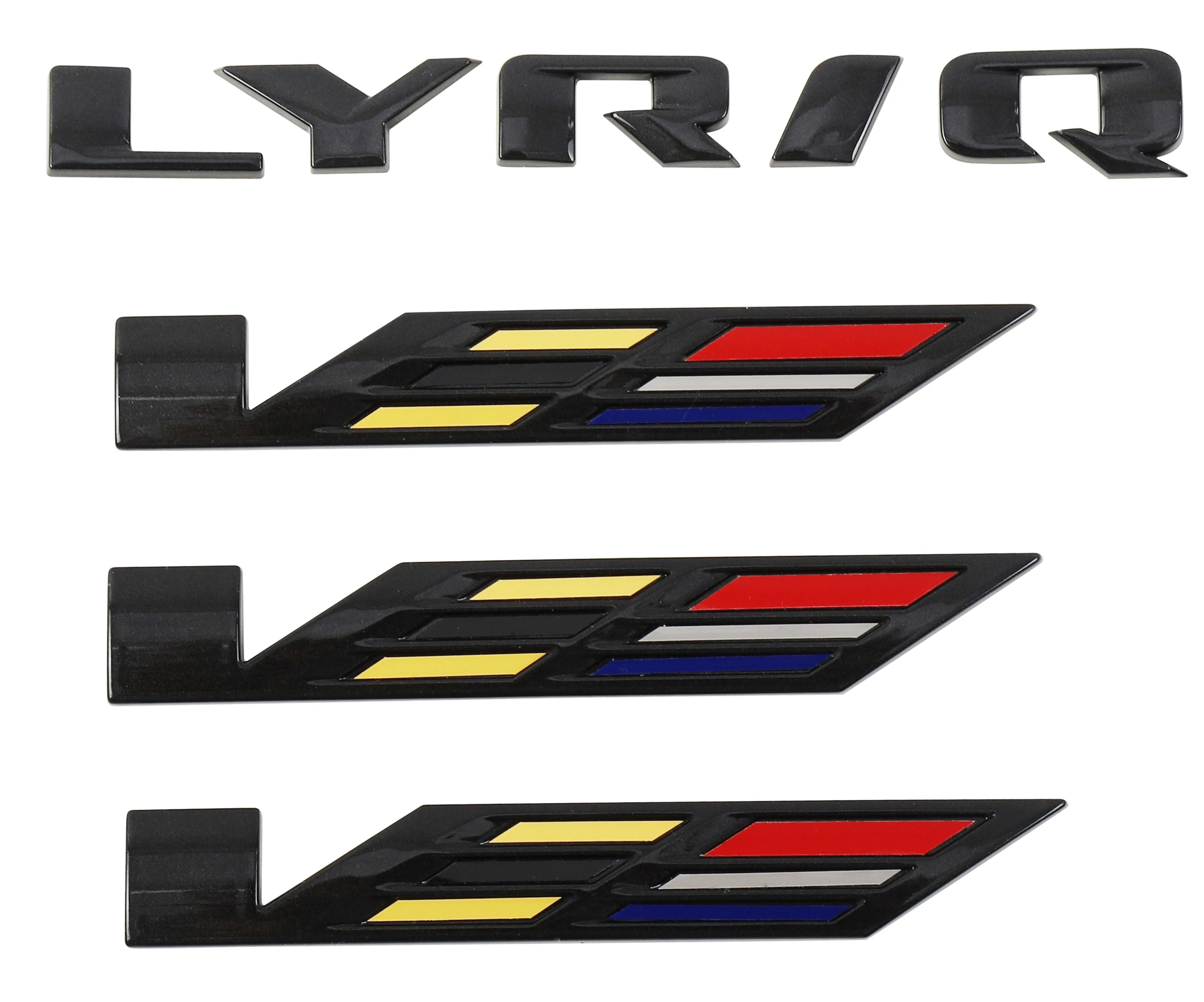 GM 85770159 Black V-Badge Kit | Cadillac Lyriq Black V Badge OEM
