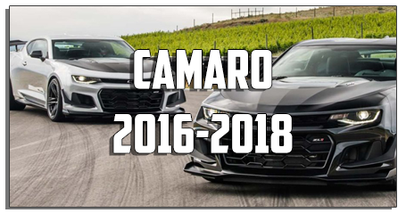 2016-2018 Camaro Products & Accessories
