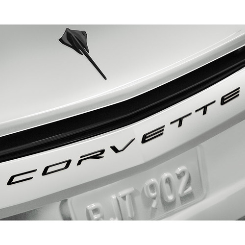 20-26+ C8 Corvette Script Emblem (Carbon Flash) - General Motors (84811670)