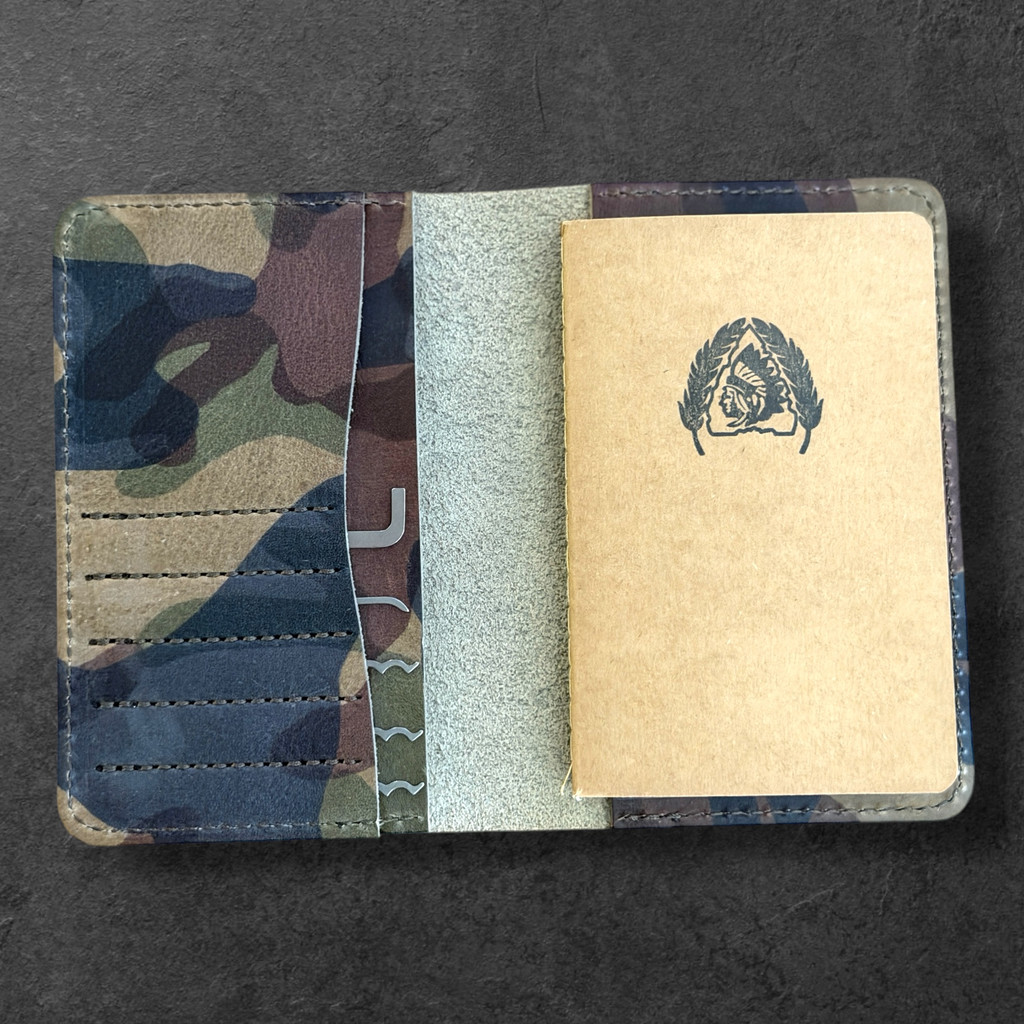 BSS Clandestine Passport Field Wallet – Woodland Edition