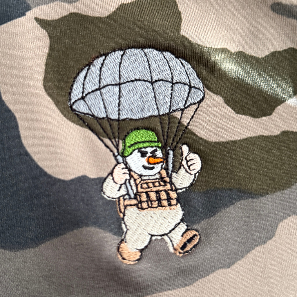 BSS x UNRL Frostman Woodland Camo Hoodie – Limited Drop