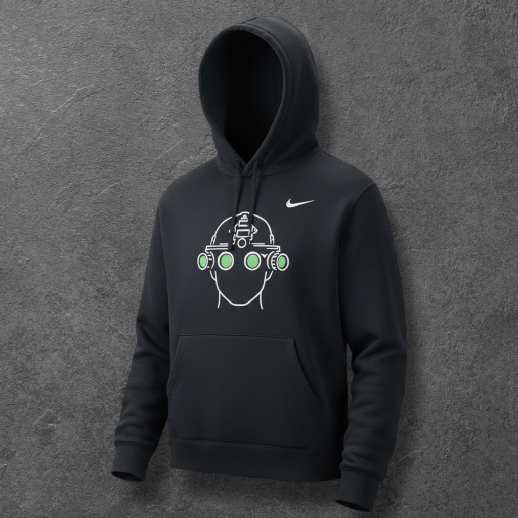 BLACK SCOUT × NIKE  NIGHT VISION OPERATOR HOODIE