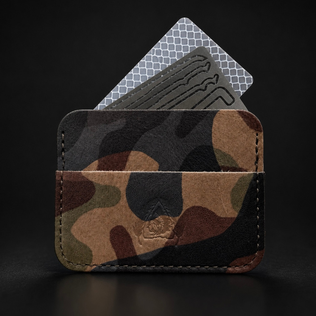 BSS Clandestine Card Wallet // Woodland Edition
