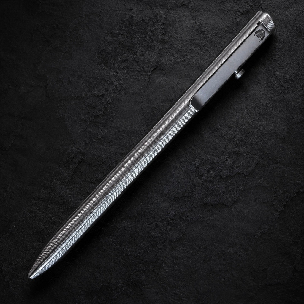 Black Scout × Tactile Turn Titanium Bolt Action Pen