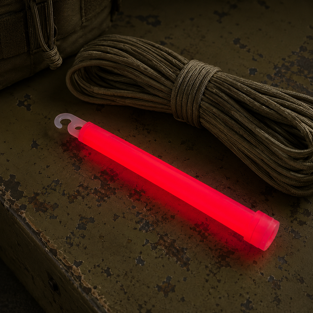 Cyalume 6″ Red Military ChemLights – 10 Pack