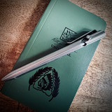 Black Scout × Tactile Turn Titanium Bolt Action Pen
