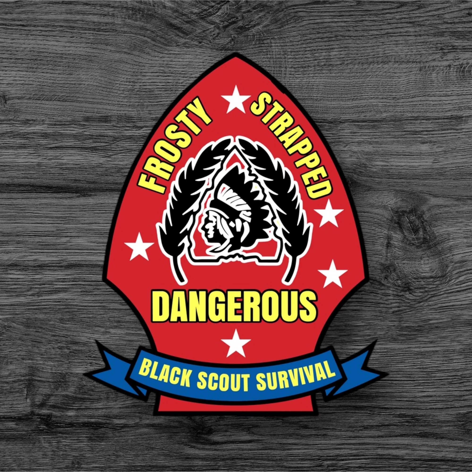 BSS FSD Unit Identification Decal - Black Scout Survival, LLC