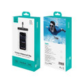 USAMS 7.2 Inch IPX8 Waterproof Phone Bag with Lanyard - Clear Universal Swimming Beach Pouch - 7