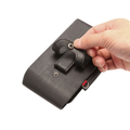 Black Universal Vertical Belt Clip Holster Case for Galaxy A55 5G - image 4