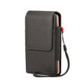 Black Phone Waist Bag with Card Holder for Motorola Moto G34 - image 2