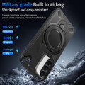 Black Galaxy A37 5G Dijia Rotating Bracket Magnetic Case product image 9