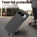 Black Google Pixel 9 Pro rugged armour case with raised screen and camera edges